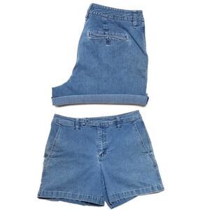 VTG 90s Gloria Vanderbilt High Rise Stretch Shorts